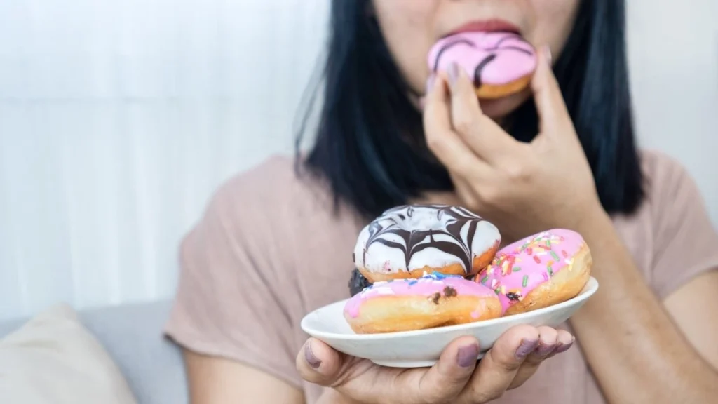 Eating High Sugar and Processed Foods