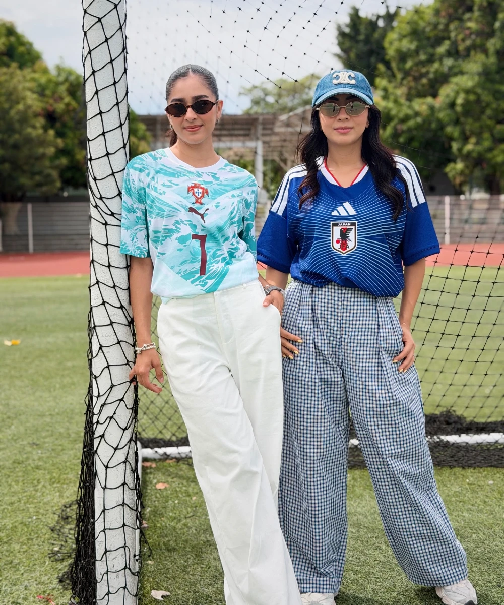  Team Jerseys with Wide Leg Trousers