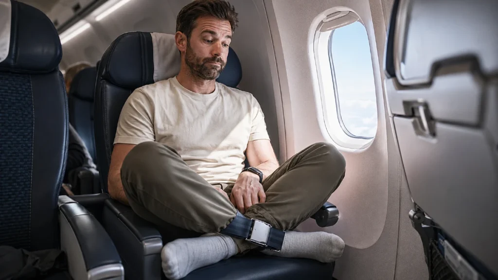 The Ankle Seatbelt Comfort Trend