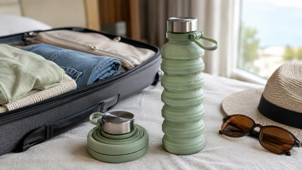 Carry a Collapsible Water Bottle
