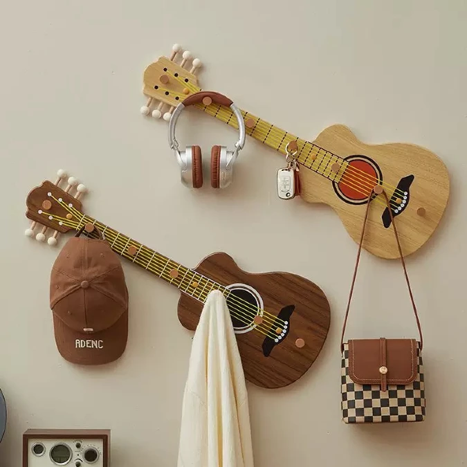 Musical Instrument Theme Entryway Organizer