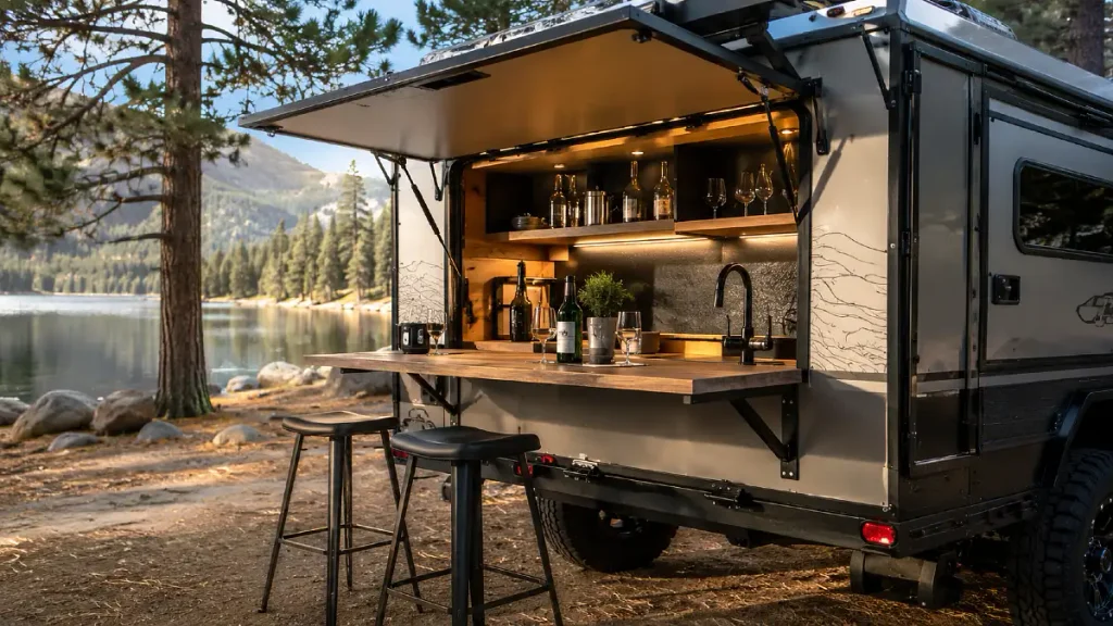 No Boundaries NB19.0 Turns the Campside Wall Into a Bar
