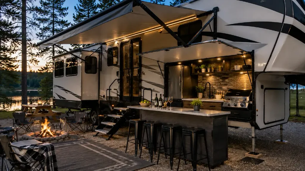 Salem Hemisphere 356QB Brings the Idea to a Fifth Wheel