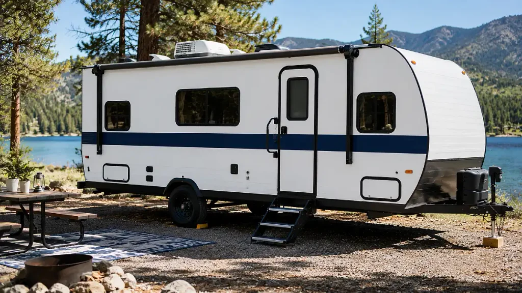 Add One Navy Band Instead of Repainting the Whole RV
